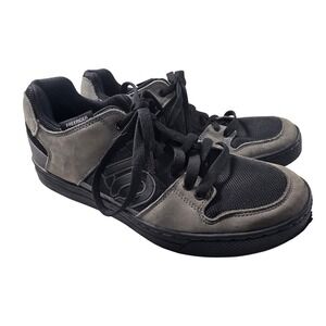 Adidas Five Ten Freerider Mountain Bike Shoes Men 10.5 Black Grey Stealth Rubber